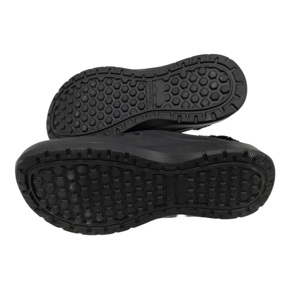 Joybees Black Washable Removable Fur Lined Slip On Garden Clogs Slippers 9 - Picture 10 of 12